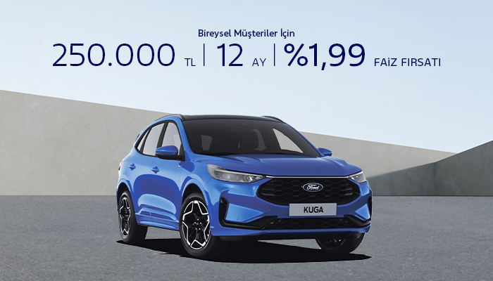 Yeni Ford Kuga'da Avantajlı Kampanyalardan Yararlanın